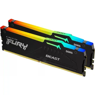 Kingston FURY Beast RGB - DDR5 - Kit - 64 GB: 2 x 32 GB