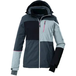 KILLTEC Damen Skijacke Funktionsjacke mit Kapuze und Schneefang KSW 437 WMN SKI Jckt 00744-hellpetrol 40