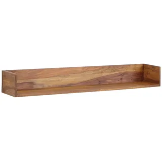 Wohnling Wandregal 120 x 15 x 20 cm Braun