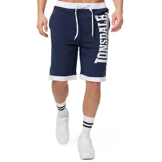 Lonsdale Herren Beachshorts Normale Passform CLENNELL XXXL, Navy/White