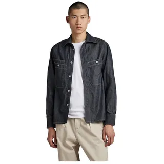 G-STAR RAW Herren Nimes Regular Hemd EV