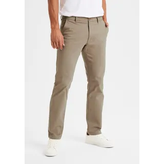 H.I.S. H.I.S Chinohose »regular-fit«, lange Hose, aus elastischer Baumwoll-Qualität H.I.S beige