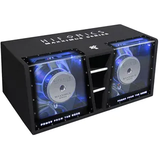 Hifonics Maxximus MXZ12DUAL 12 Zoll Gehäusesubwoofer