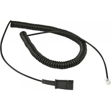 Plusonic Zubehör Kabel für Plantronics QD-RJ9, Yealink, Snom (nicht Snom300), Headset Zubehör