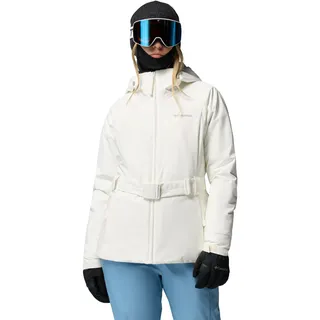 Columbia Ava Alpine Damen Isolierte Jacke mit Gürtel, Skijacke, Meersalz, X-Small