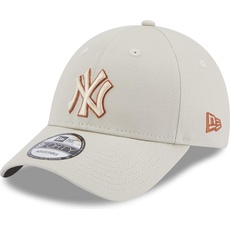 Bild New Era, Herren, Cap, 9Forty Strapback Outline New York Yankees, Beige