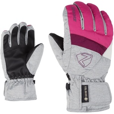 Bild LEIF GTX Junior Ski-Handschuhe/Wintersport | Wasserdicht, Atmungsaktiv, pop pink/Light Melange, 3