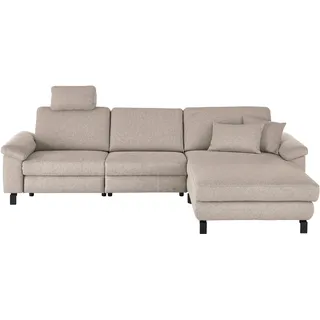 Candy Ecksofa 3,5-sitzig Polyester L-Form Grau