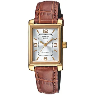 Casio TIMELESS COLLECTION Quarz Leder 28 mm LTP-1234PGL-7AEG