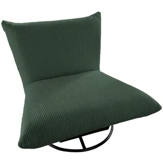 Livetastic Relaxsessel Cremona Dunkelgrün,