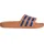 Adilette Aqua Dusky Orange/Team Royal Blue 43
