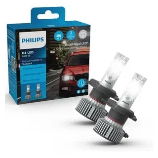 PHILIPS AUTOMOTIVE 11342U60SX2 LED Leuchtmittel Ultinon Pro6000 H4 19W 12V