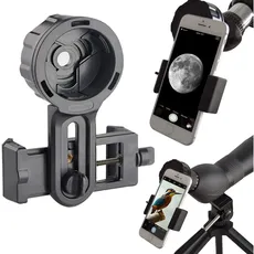 Telefonadapter Pro für Ferngläser, Monokulare, Teleskope und Mikroskope, kompatibel mit jedem Smartphone, ideal zum Fotografieren Ihrer Abenteuer