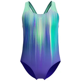 Speedo Digital Placement Badeanzug - Indigo Glow - 15-16 Jahre