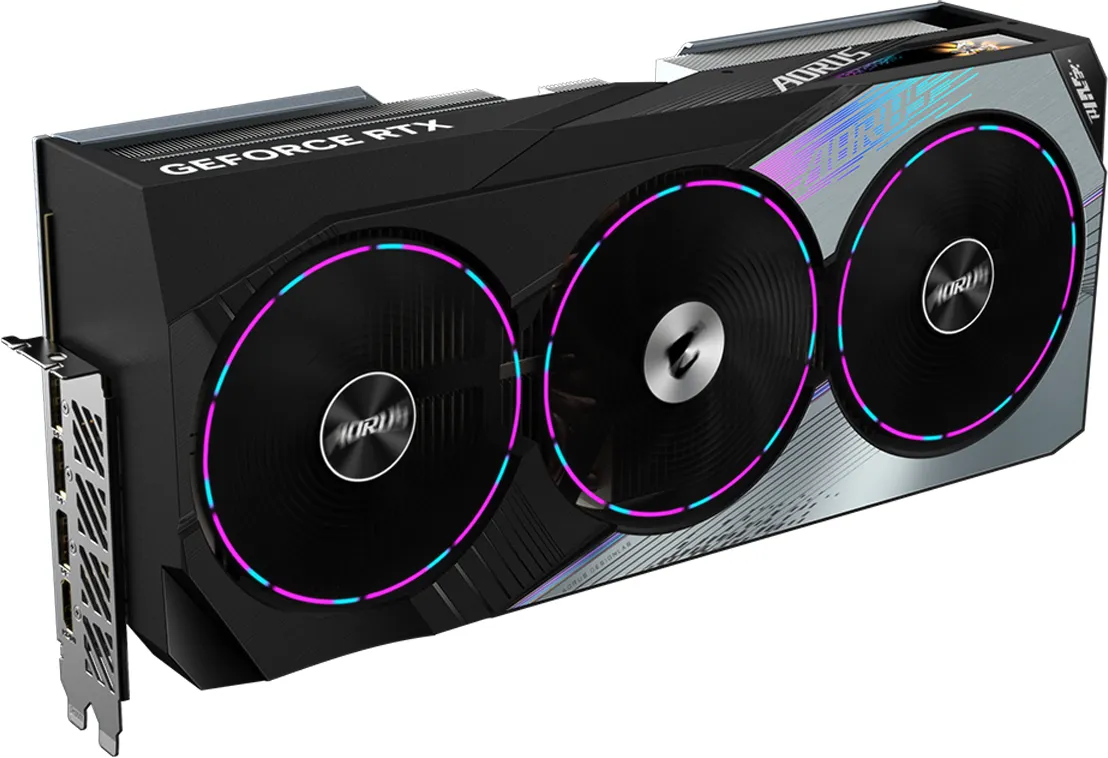 Bild von AORUS GeForce RTX 4080 SUPER Master 16G, 16GB GDDR6X, HDMI, 3x DP (GV-N408SAORUS M-16GD)