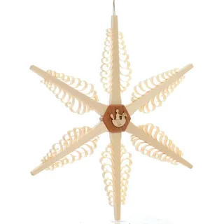 Fensterbild Spanstern BxHxT 18,5x18,5x1,5cm NEU fensterbild Weihnachtsdeko HOLZ