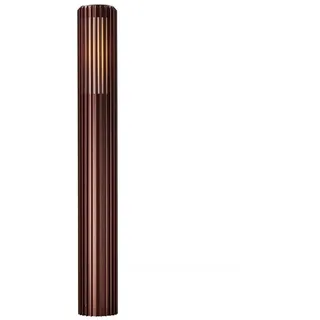 Nordlux Wegeleuchte Aluminium 95,4 cm inkl. E27-Fassung braun