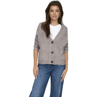 Only Strickjacke ONLZOEY Regular Fit Woodsmoke Grau 15332549