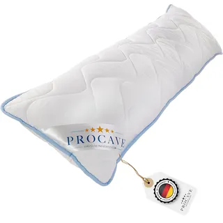 PROCAVE Seitenschläferkissen Top Cool - Kissen lang - atmungsaktives Schlafkissen - Kissen für Seitenschläfer - Body Pillow waschbar - Komfortkissen gegen Rückenschmerzen - Made in Germany - 40x200cm