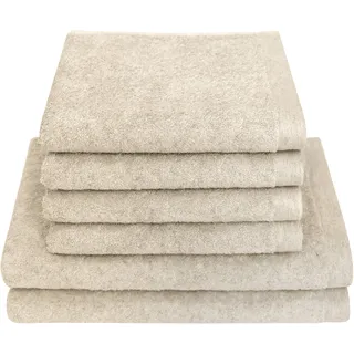 Dyckhoff Deep Harmony Element Handtuchset 6-tlg. beige