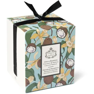 Essencias De Portugal Natura Kerze mit Kokosnuss und Vanille, 180 g