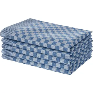 OTTO home "Keersten Premium", hochwertig, Grubentuch, 100 % Baumwolle, 5er-Set, 65 × 50 cm,