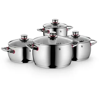 WMF Quality One Topf-Set 4-tlg. Bratentopf + Fleischtopf + Glasdeckel