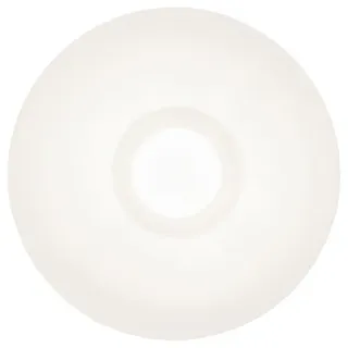 Ideal Lux GLORY PL1 D30 INTERIOR G9 weiß Wandbeleuchtung Lampe (gebürstet, Schlafzimmer, Kinderzimmer, Wohnzimmer, innen, weiß, Glas, IP20)