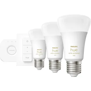 Philips Hue White Ambiance E27 1100 lm 11 W 3 St.