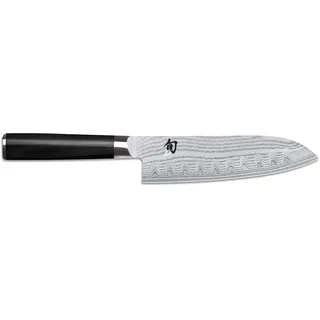 Shun Classic Santoku 18 cm Damastmesser Silber