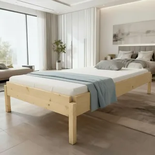 TUGA-Holztech Stapelbett Horst 100 cm x 190 cm 44 cm Zirbelkiefer - Naturbelassen