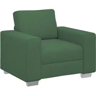 vidaXL Sessel Dunkelgrün 100x77x82 cm Cordstoff - Grün