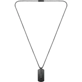 Boss 1580356 Halskette Black / Black One Size