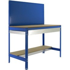 Bild von Werkbank KIT SIMONWORK BT2 BOX 1200 blau 1 Schublade 120,0 x 61,0 x 144,5 cm