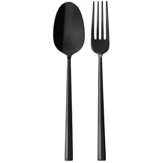 Sambonet Rock Servierbesteck 2tlg Black - Schwarz