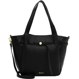 TAMARIS Shopper Kunstleder Schwarz
