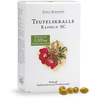 Kräuterhaus Sanct Bernhard Teufelskralle Kapseln SC 120 St.