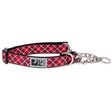 RC Pet Products Training Martingale Dog Collar, Small, Red Tartan