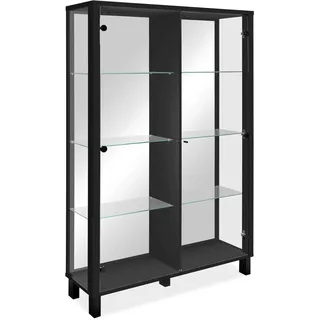 Finori Albi 53A Highboard 100x150x33 cm Schwarz