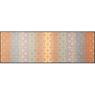 Wash+Dry Fußmatte, Diamond Melody 60x180cm, innen, waschbar, bunt