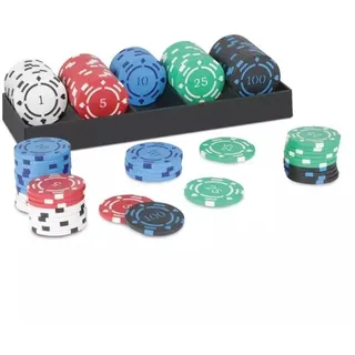 Poker-Chip-Set – 100 Stück