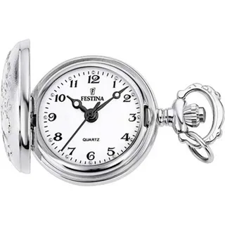 Festina Taschenuhr Damen Edelstahl 316L - Quarzwerk - Damenuhr - Glas hochresistent F2032/1