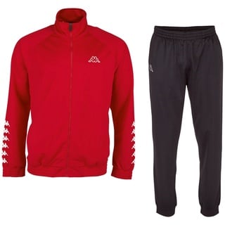 Kappa Herren 303307 Till Unisex Trainingsanzug, Racing Red, Gr. S