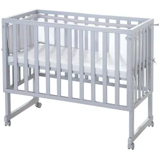 roba Beistellbett grau 90 x 45 cm