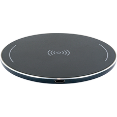 Bild von Ladeplatte, Univ.QI Wireless Ladeplatte 10W, Alu, schwarz