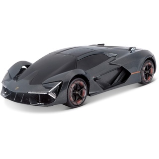 MAISTO TECH R/C Lamborghini Terzo Millennio Ferngesteuertes Auto im Maßstab 1:24, 2,4 GHz, mit Pistolengriff-Steuerung, ab 5 Jahren, 20 cm, grau (581525)