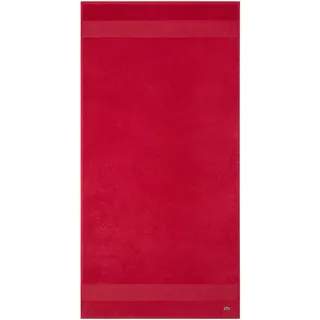 Lacoste LLECROCO Duschtuch 70 x 140 cm rot