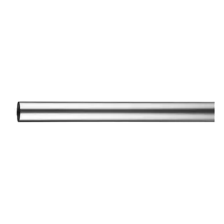 MYDECO Vorhangstange für Ringe Ø 25 mm 200 cm Silber