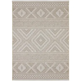 Novel Outdoorteppich , Beige , Kunststoff , Boho , rechteckig , 200x250 cm , ISO 9001, Bsci, Oeko-Tex® Standard 100 , für Fußbodenheizung geeignet, in verschiedenen Größen erhältlich, feuchtraumgeeignet , Teppiche und Böden, Teppiche, Outdoorteppiche
