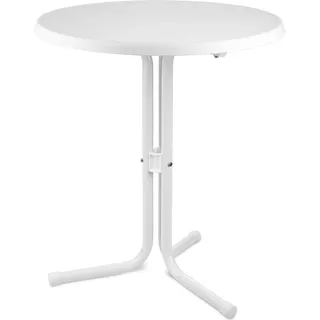 Beautissu Stehtisch Bistrotisch Emma Ø60cm - Weiß